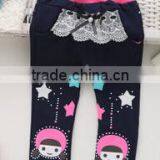 2015 New Style Girl Leggings, Baby Pants With Lace, Cotton Top Quality thumbnail-3
