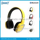 D430 cheap wireless stereo bluetooth headset with mp3 fm radio player