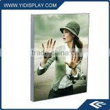S Small Aluminum Fabric Light Box Sign Frame