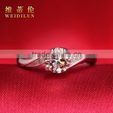 925 sterling silver antique ring dropshiper jewelry synthetic diamond platinum diamond finger rings