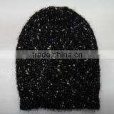 High Quality Chunky Special Yarn Knitted Beanie Hat & Loop Set