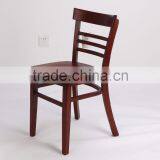 Hot Sale Leather Furniture Wood Chairs for Restaurants Ghost Chair thumbnail-2