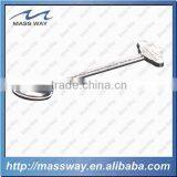 Custom Food Grade Zinc Alloy Silver 3D Spoon