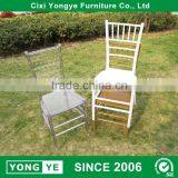 White and Black Plastic Material Wedding Resin Chiavari Chair thumbnail-5