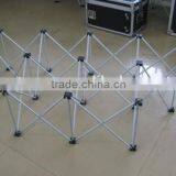 Stage Flat Roof Truss System Used Portable Stage for Sale thumbnail-6