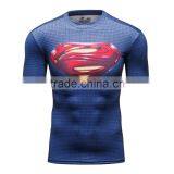 2016 Movie Superman v Bat-man/Wonder Man T-shirt Cool Novelty Tshirt Men Dawn of Justice Tee Sports T-Shirts thumbnail-2