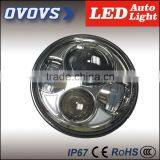 12v 24v 5 3/4'' Waterproof Ip67 H-arley D-avision Motorcycle Led Hi/lo Beam Headlight With CE Dot