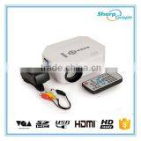 UNIC Low Price Mini HDMI LED Contrast 500:1 Projector UC30 Silm Pocket Videoprojecteur thumbnail-2