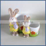 2016 Best Selling Lovely Ceramic Material Easter Bunny thumbnail-6