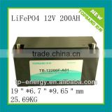 12V 200Ah solar & energy storage lithium battery pack