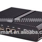 Intel X86 I7 4560U Fanless IPC Mini pc With 2 Lan Port