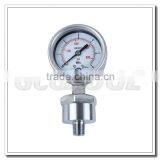 High Quality 2.5 Inch All Stainless Steel Oil Filled Pressure Gauge With Diaphragm Seal thumbnail-3