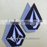 Diamond Shaped Cheap Polyester Woven Badge thumbnail-1