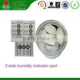 PCD Humidity Indicator Card(cobalt Free) ,humidity Indicator, Packing Humidity Indicator Card
