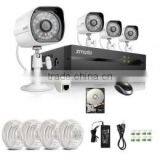 HD 720P Mega-Pixel NVR Wireless IP Cameras Kit-ZP-KE1H04-S-1TB