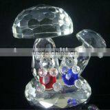 Loving Crystal Bear Couple Figurines For Wedding Gifts&Souvenir APM-22 thumbnail-1