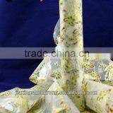 Christmas Bell Design Organza Roll From Jiaxing Shengrong,china