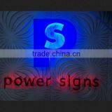 Factory Price China Supplier Wholesale Frontlit Acrylic Signage for Shop Advertising