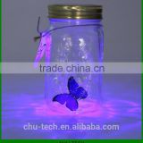 Electronic Butterfly Jar Butterfly Bottle with LED light