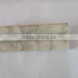Decorative White Ogee Marble Stone Chair Rail Moulding thumbnail-1