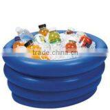 Hot Sale Custom Made Round Pvc Inflatable Ice Cooler, Swimming Pool Floating Drink Tray Cooler thumbnail-2