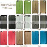 Mobile Phone Case Manufacturer TPU Zipper Design 8 Colors Anti-throw Back Cover for Apple IPhone 6 thumbnail-6