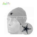 Winter Cool Fashion Men's Wool Knitted Hip Hop Beanie Hat Without Cuff thumbnail-1