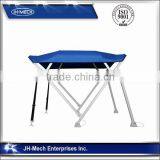 Stainless Steel Square Tube Bimini Top With Rear Support Poles thumbnail-1