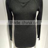 LADIES 100% CASHMERE EYELET KNITTING ROUND NECK BASIC PULLOVER