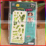 Waterproof Body Tattoo Luminous Temporary Tattoo Glow in Dark the Tattoo Stickers thumbnail-2
