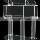 Transparent Celebrating Church Acrylic Lectern (AL-A-172) thumbnail-2
