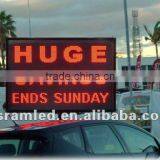 Outdoor 32*16 Red P10 LED Moving Message Display(CE & RoHS Compliant)