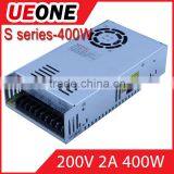 S-400-200 Single Output 200vdc 220vac to 220vdc 400w Swithing Power Supply