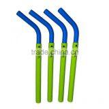 2016 Silicone Reusable Drinking Straws Adjustable Length Plastic Straw thumbnail-1