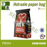 2013 Newest Double Deck Charcoal Kraft Paper Bag