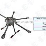 Hexa-rotor Copter Carbon Fiber Frame Foldable, FPV Hexacopter Multicopter RC Flight Model Aerial Photography thumbnail-2