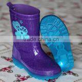 Cute Lightweight PVC Transparent Rain Boots For Kids thumbnail-2