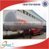 Factory Price 45000 Liters 45cbm LPG Tank Semi Trailer 3 Axle LPG Tanker thumbnail-2
