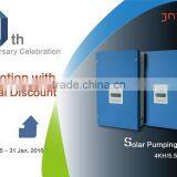 3HP DC/AC Solar Pumping Inverter 3kw~7.5kw, IP65 Protection, With Generator or Utility Grid as Complement