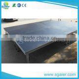 18mm Thickness Board Aluminum Seatings With Guardrail Used for Stadium and Church thumbnail-6