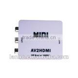 MINI AV2HDMI Converter MINI AV TO HDMI CONVERTER Mini CVBS to HDMI Converter thumbnail-1