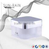 High Quality China Made Square Small Clear Lotion Face Cosmetics Cream Empty Jar thumbnail-1
