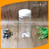 500ml PET Round Clear Plastic Herb Bottle With Screw Lid thumbnail-3