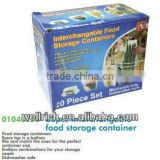01040258 interchangable food storage 40pcs set