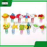 Office Stationery Personalized Wooden Cartoon Animal Paper Clip Holder thumbnail-5