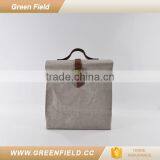 Bulk Buying Washable Kraft Paper Grey Lunch Box thumbnail-1