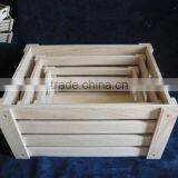 Cheap Colorful Handmade Used Wooden Fruit Crates for Sale thumbnail-1
