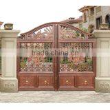 Garden Decoration Color Painted Metal Cast Aluminum Garden Gate thumbnail-4