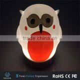 Cute Mini Owl Shape Bluetooth Speaker LED Lamp With fm Radio thumbnail-4