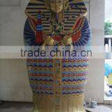 The Egypt Style Resin Fiberglass Large Egypt Primitive Man Statue thumbnail-5